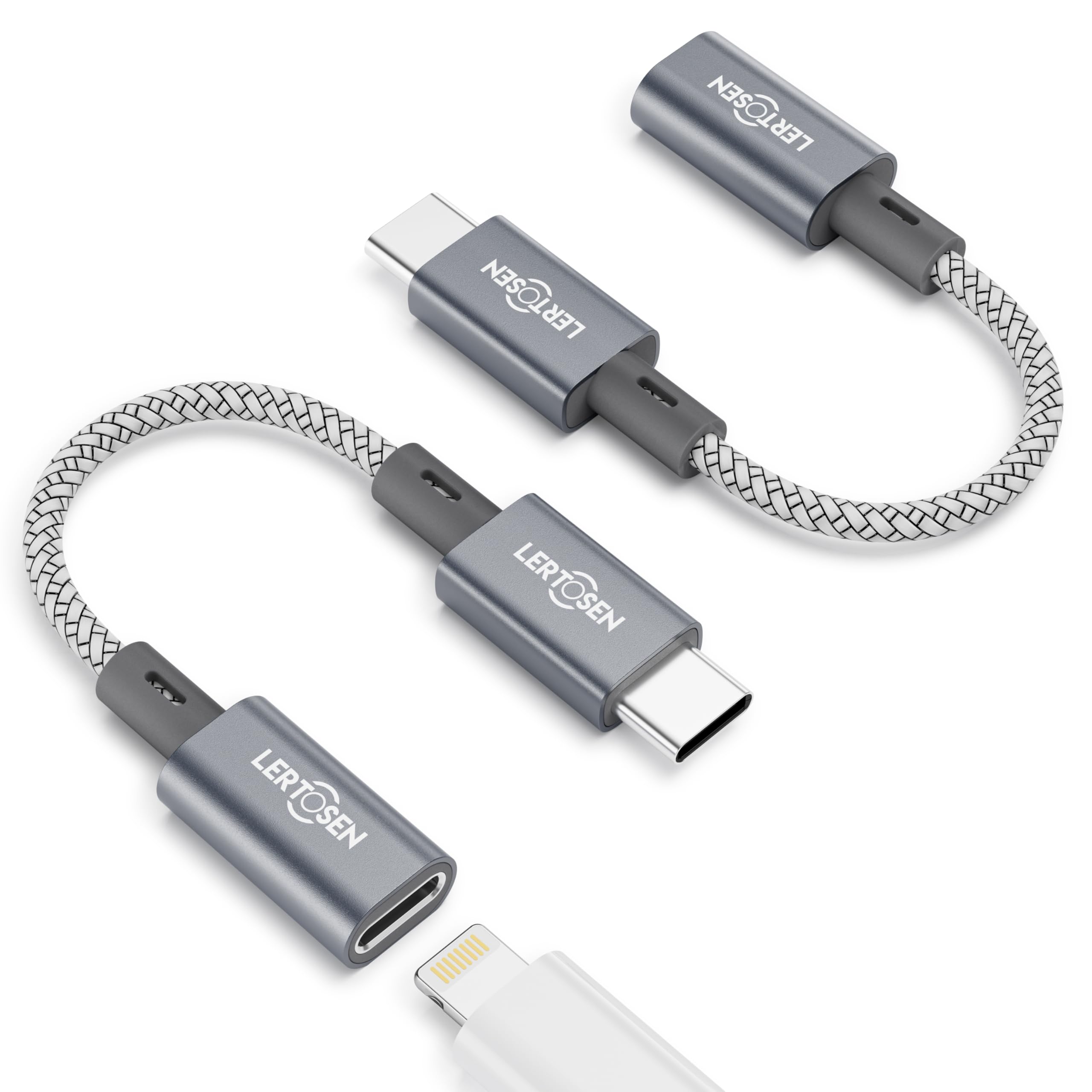 Amazon.com: 2 Pack Lightning to USB C Adapter, Fast Charging