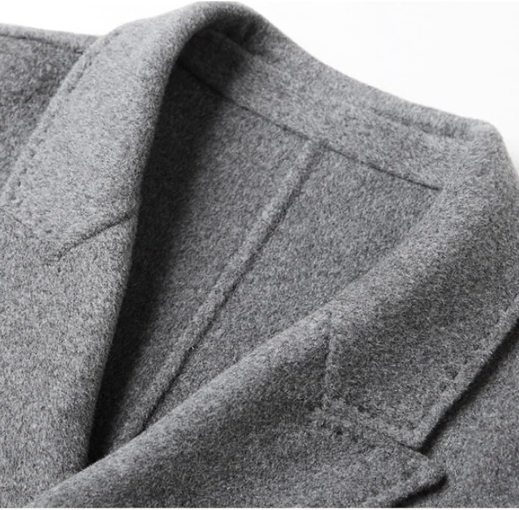 WOLEN] GDDZA 秋冬のダブルフェイスツイードコート トレンチコート