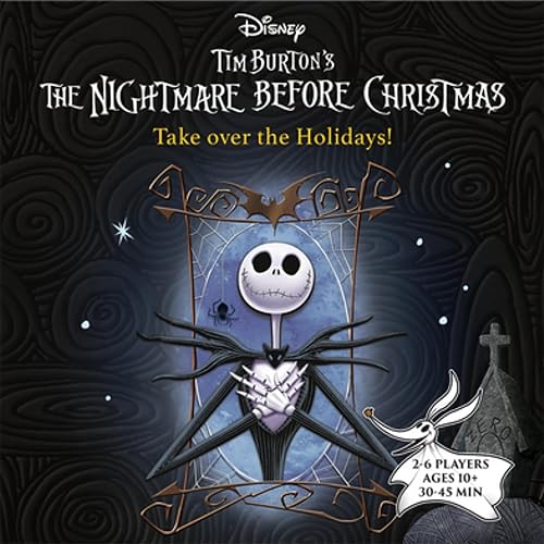 Miniatura 2 de Juego de cartas Nightmare Before Christmas – Juego táctico rápido con mazos de personajes únicos para las últimas victorias navideñas, divertido