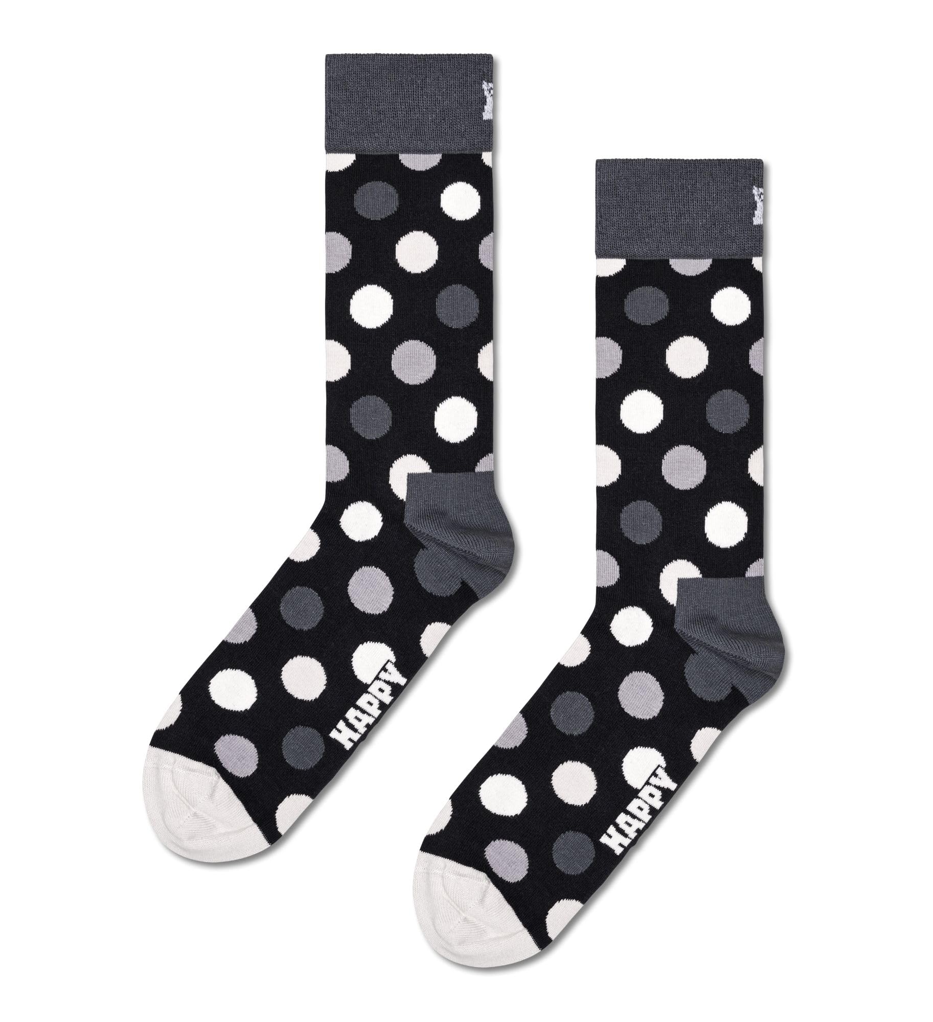 Happy Socks kolorowe i zabawne skarpetki 4-Pack Classic Black & White Socks Gift Set Rozmiar 41-46