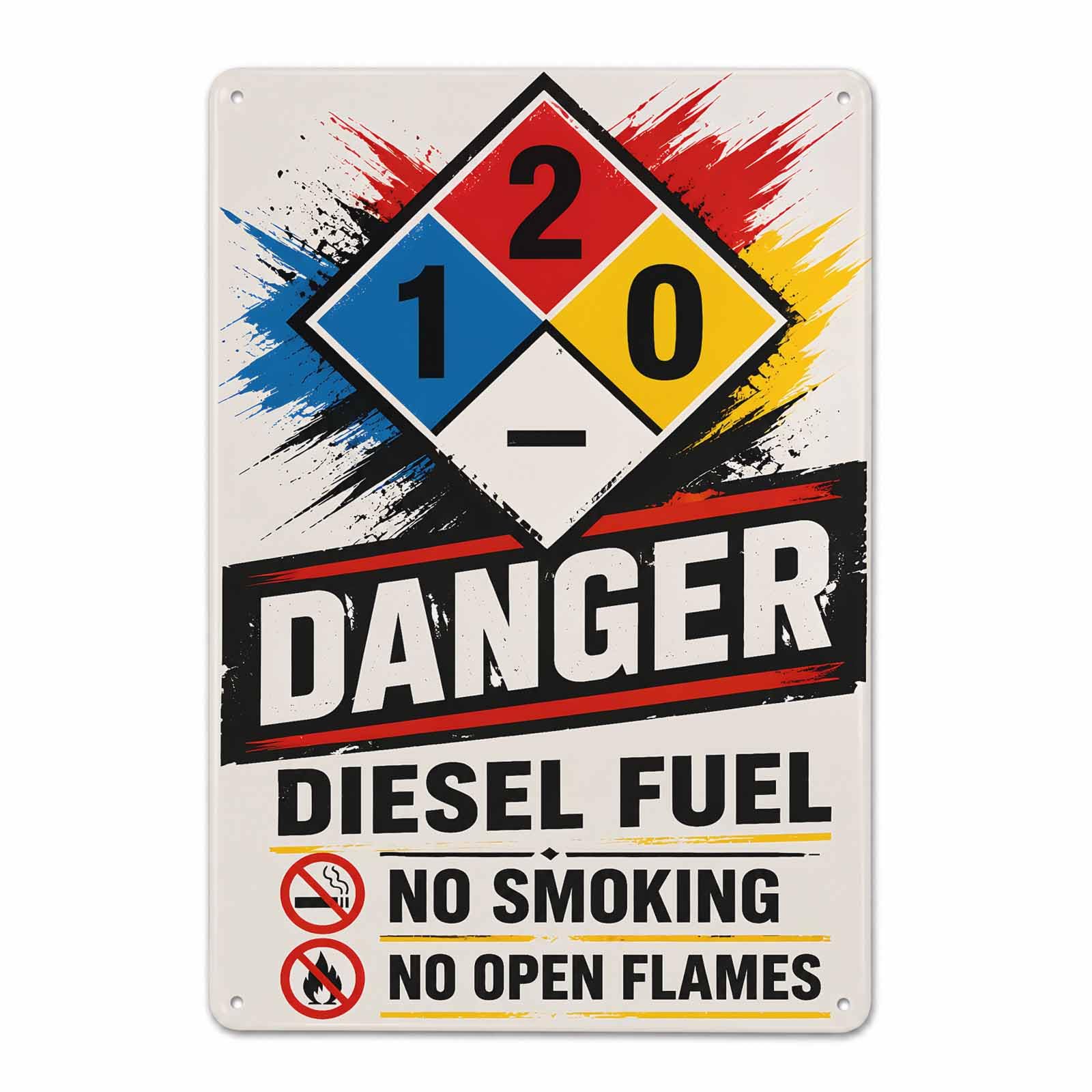 Gsrony Boys Type15 Vintage Garage Safety Warning Vintage Metal Tin Sign 8X12,Waterproof