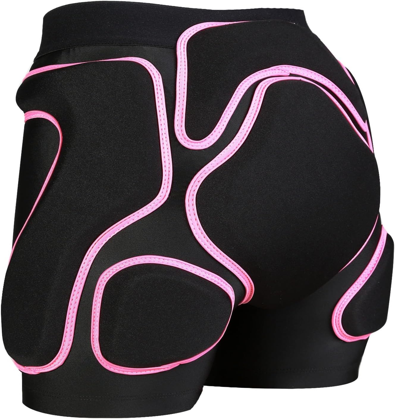 3D Protection Padded Shorts, Hip Butt Tailbone Crash Pad Pants, Impact Protective Gear for Figure