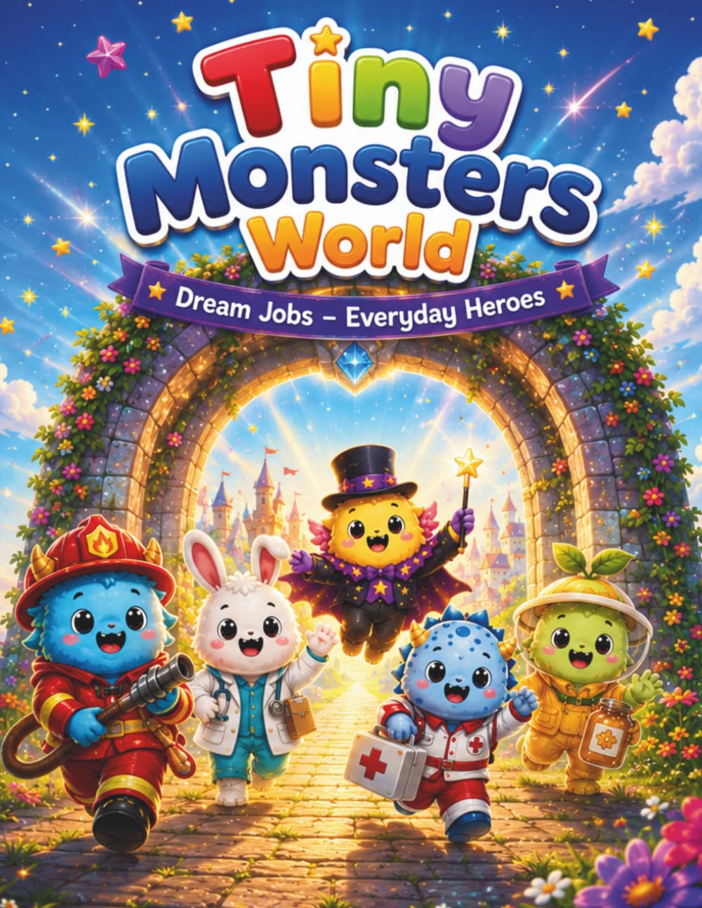 Tiny Monsters World: Dream Jobs – Everyday Heroes (Tiny Monsters World Adventures)
