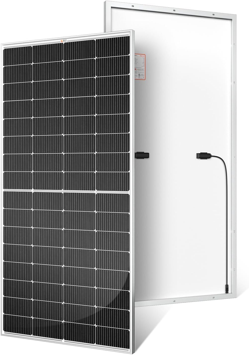 RICH SOLAR 220 Watt 12 Volt 16BB Cell Monocrystalline Solar Panel High Efficiency Solar Module for RV Trailer Camper Marine Off Grid