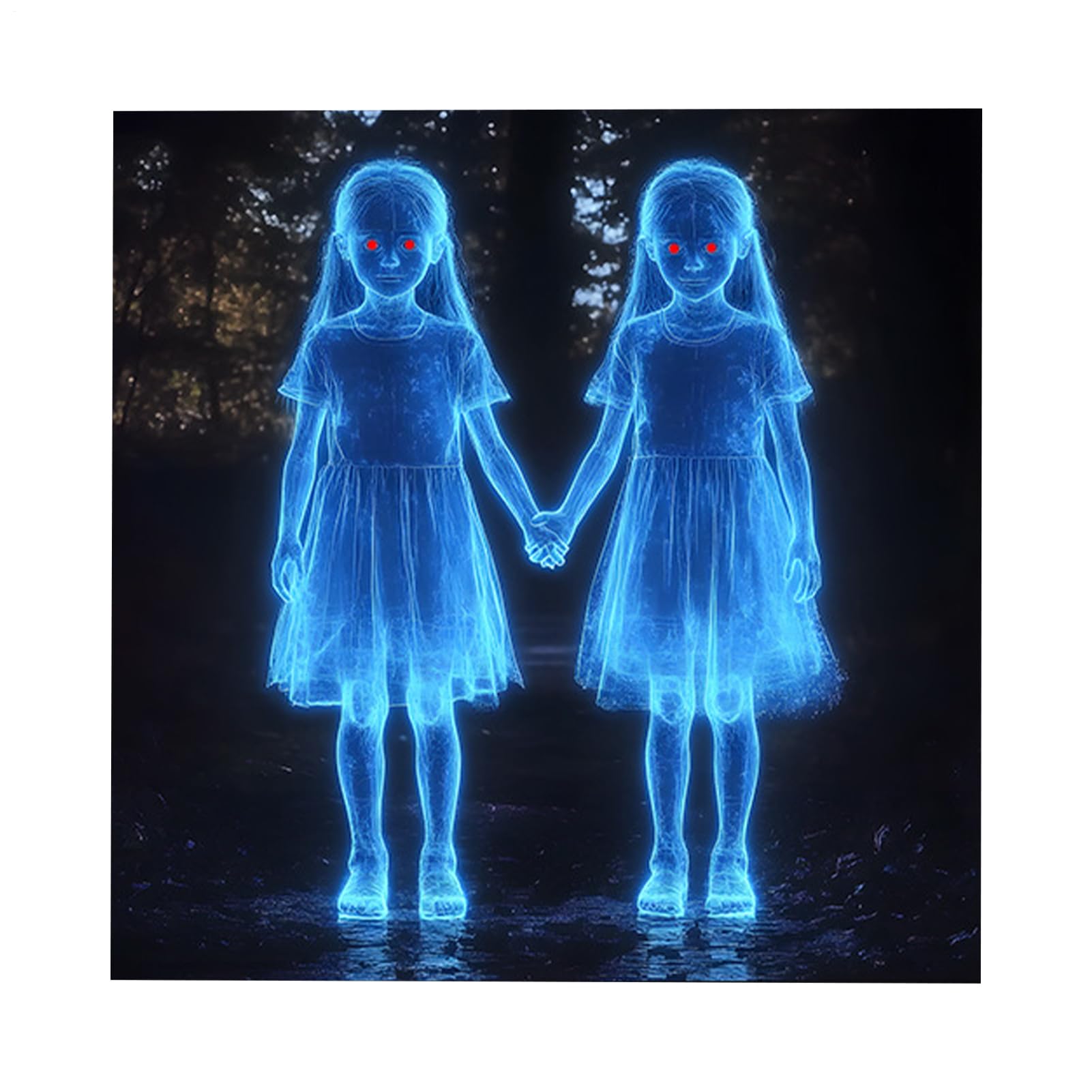 Pegatinas De Pared Halloween,Decoración De Calcomanías De Con Niña De Halloween | Suministros para Fiestas Decoración del Hogar Removible para Fiestas de Terror para Apartamentos,