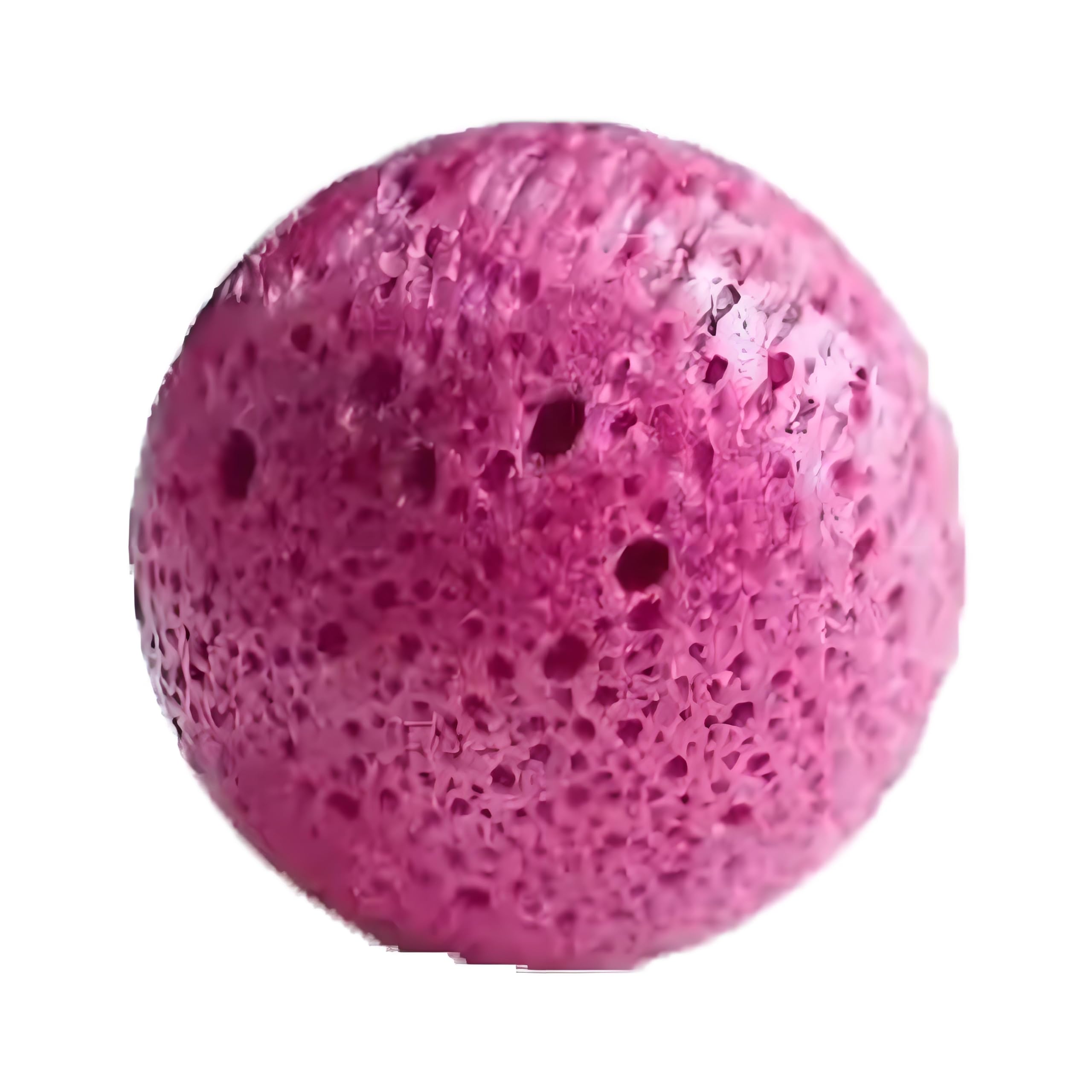 Supbei One Color Natural Ruby ​​Crystal Ball Polished Scrying Sphere For Meditation Healing Feng Shui Home Decoration,1.97In(5Cm)