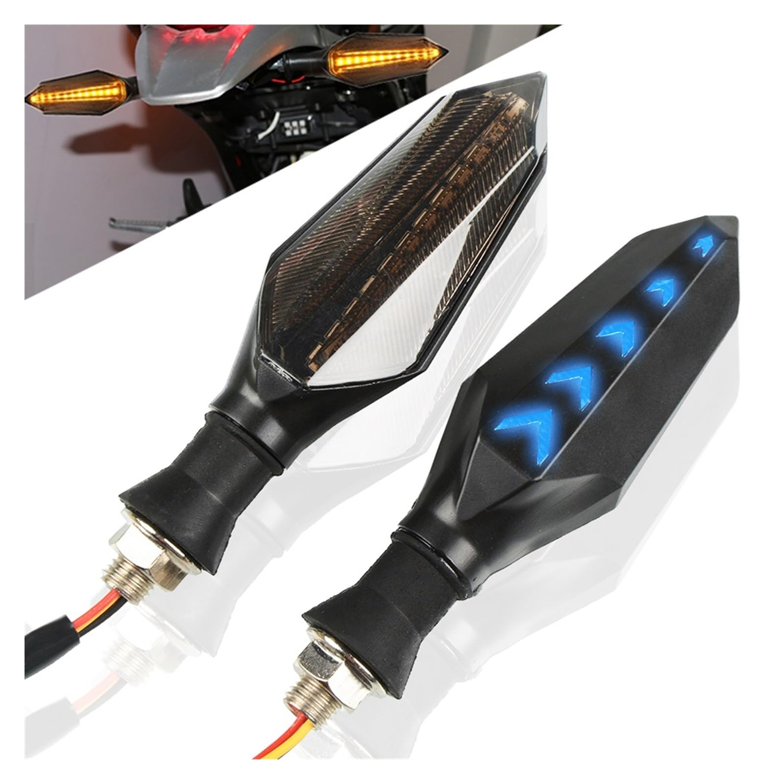 Paio di indicatori di direzione anteriori Honda VFR 800 FI 1998 - 2001