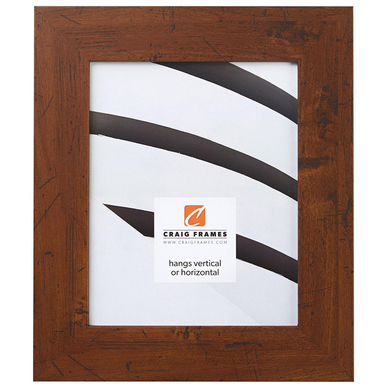 Craig Frames 16x22 Rustic Brown Picture Frame