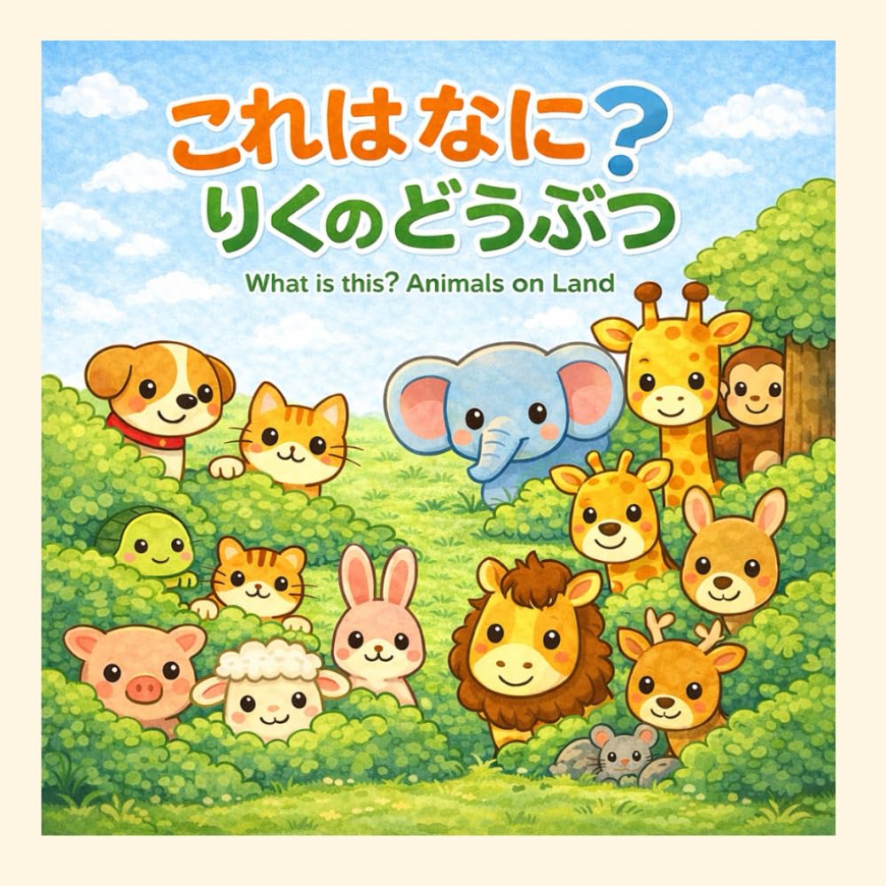 これはなに？ りくのどうぶつ: えいごと にほんごで たのしく まなぶ どうぶつえほん (What is this？)