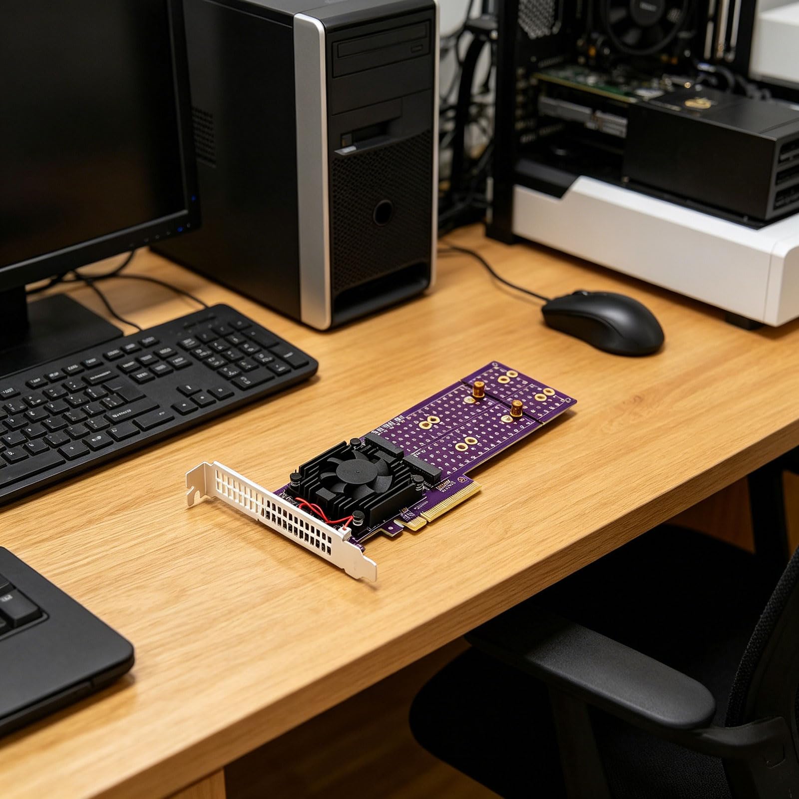Sostituzione della Scheda espansione PCIE4.0 con Box a 2