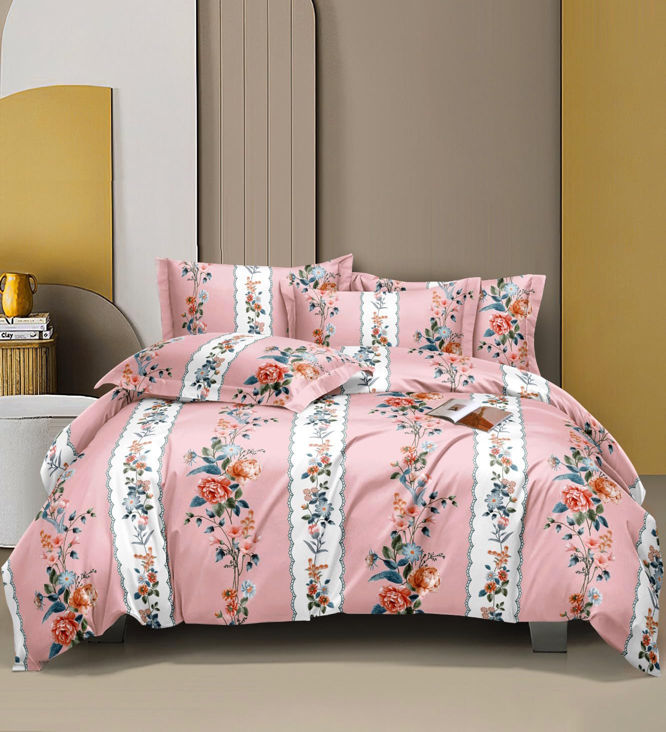 DECOMIZER Super Soft King Size Comforter Set -15