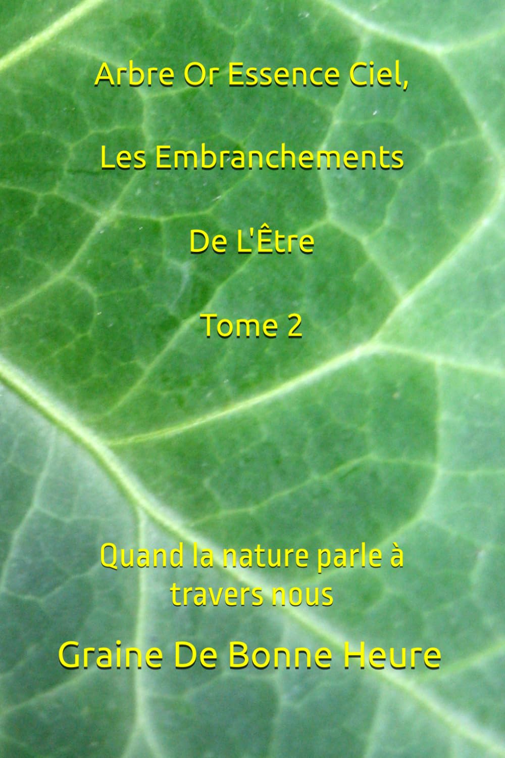 Arbre Or Essence Ciel, Les Embranchements de l’Être Tome 2: Quand la nature parle à travers nous