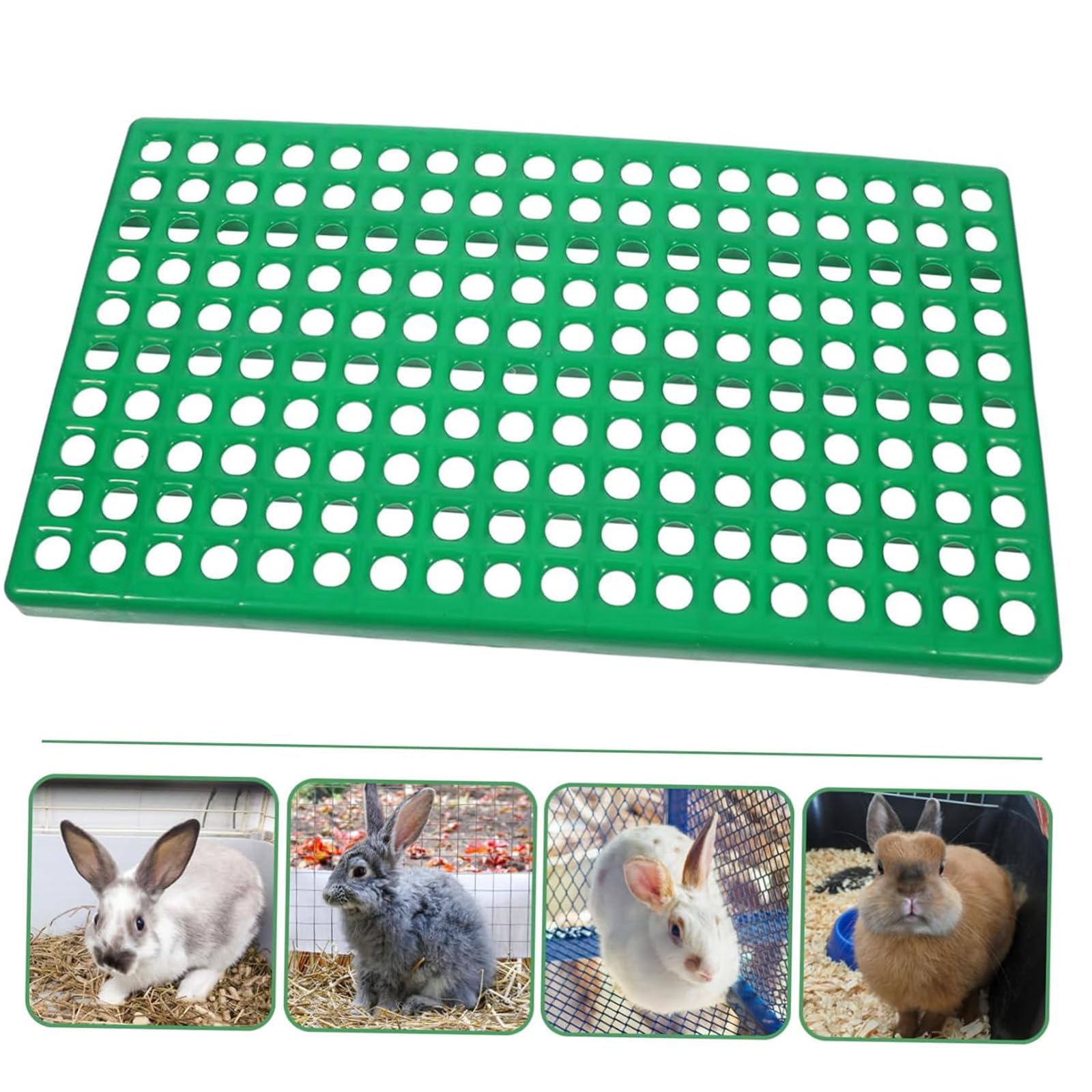 Generico Suelo de la Jaula para conejos Red Inferior para Jaula para Conejos Jaula para Mascotas Suelo de Conejera Suelo para Conejos Alfombrilla para Jaula de Plástico