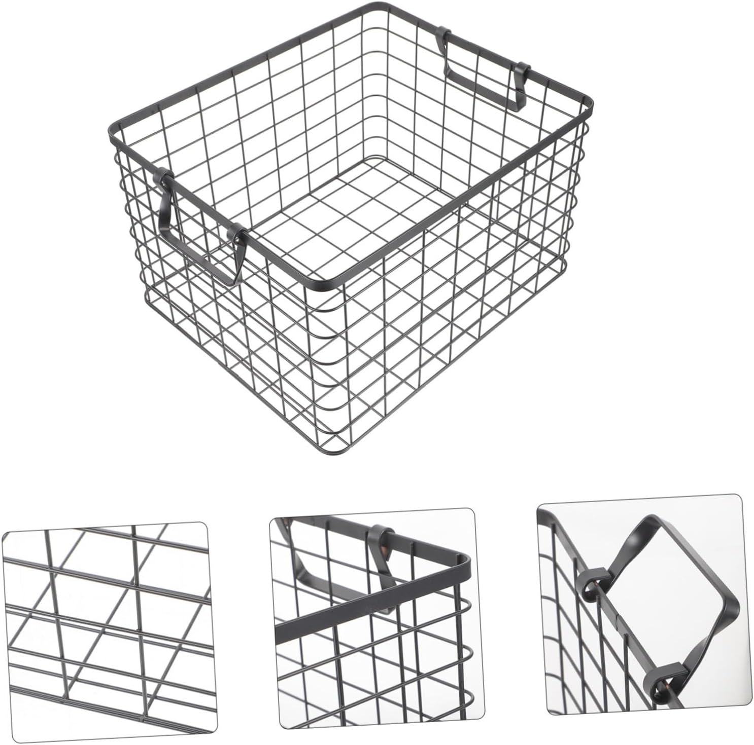 Firewood Carrier Basket Metal Firewood Organizer Large Outdoor Basket for Logs
