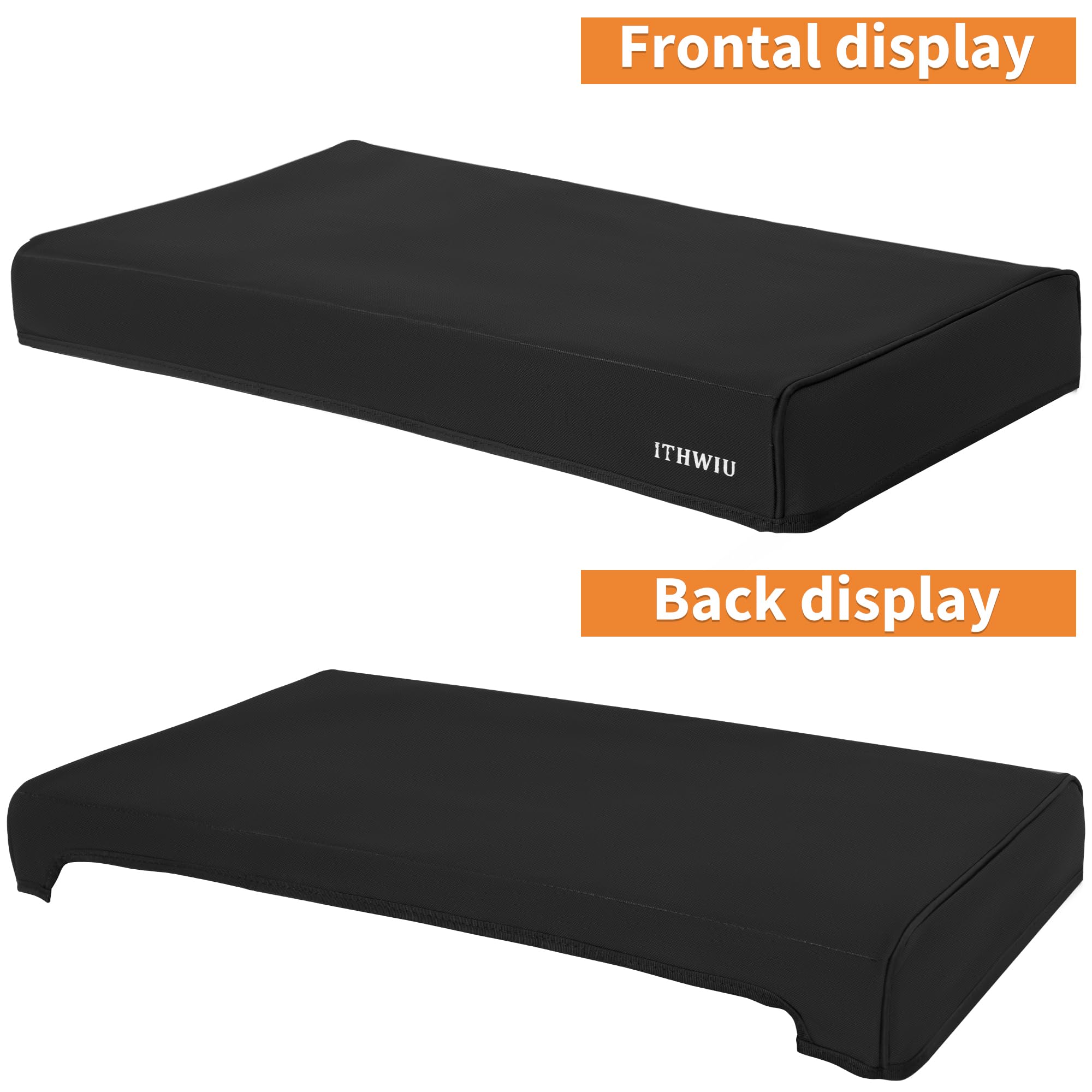 Funda protectora para mezclador DDJ 1000 1000SRT, resistente al polvo y al agua, 27.8 pulgadas de largo x 14 pulgadas de ancho x 3 pulgadas de alto, color negro