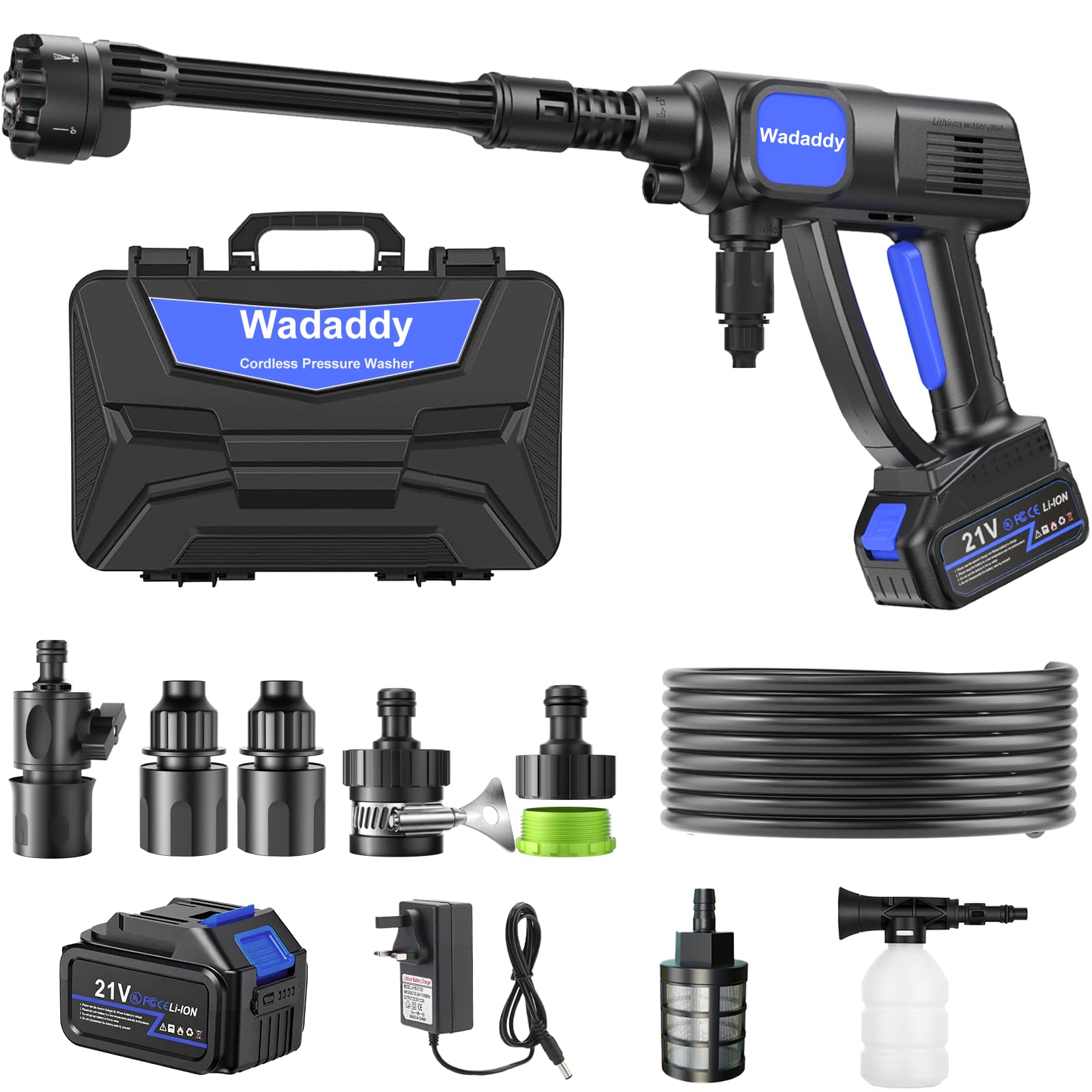 WADADDY Cordless Power Cleaner