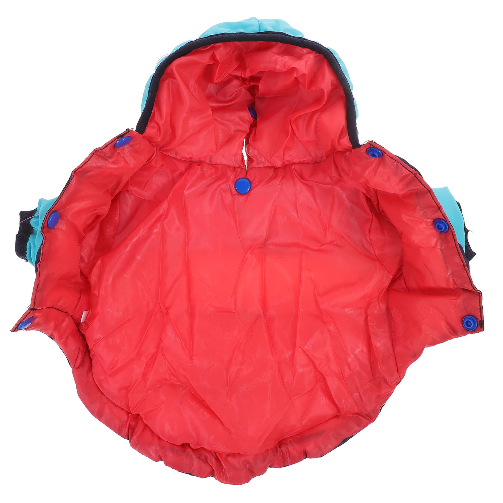 Vêtements de protection froid pour animaux : le gilet de promenade hivernale POPETPOP bleu