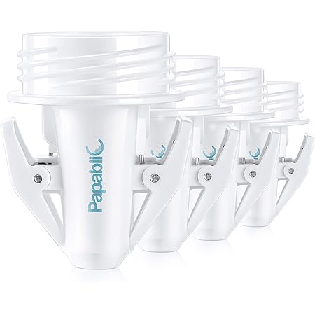 PUMPMOM-US Breastmilk Storage Bag Adapters For Spectra S1 S2 Pumps Avent Comfort Wide Mouth Flange Pump To Use With Lansinoh And Nuk Breastmilk Storage Bags By Pumpmom