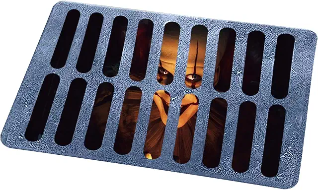 Paillasson Halloween Clown Égout 3D Antidérapant 40x60 cm - Décoration Maison Hantée