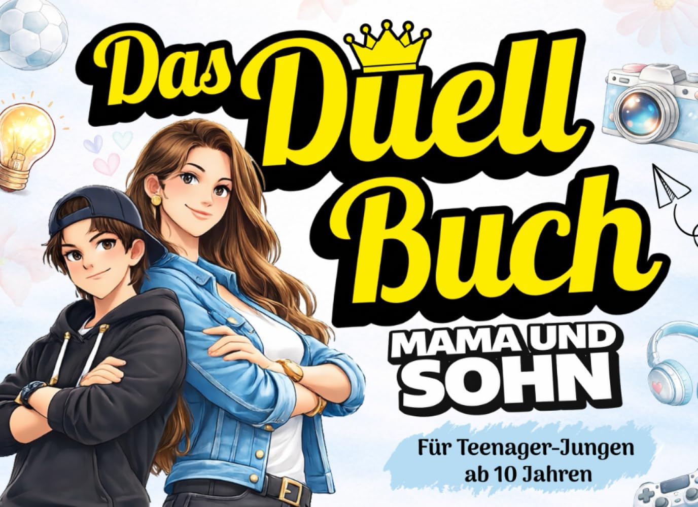 Das Duell Buch für Mama und Sohn: Mit Challenges, Quiz und viel Lachen für eine stärkere Verbindung – Das ideales Geschenk zum Muttertag und zum Geburtstag