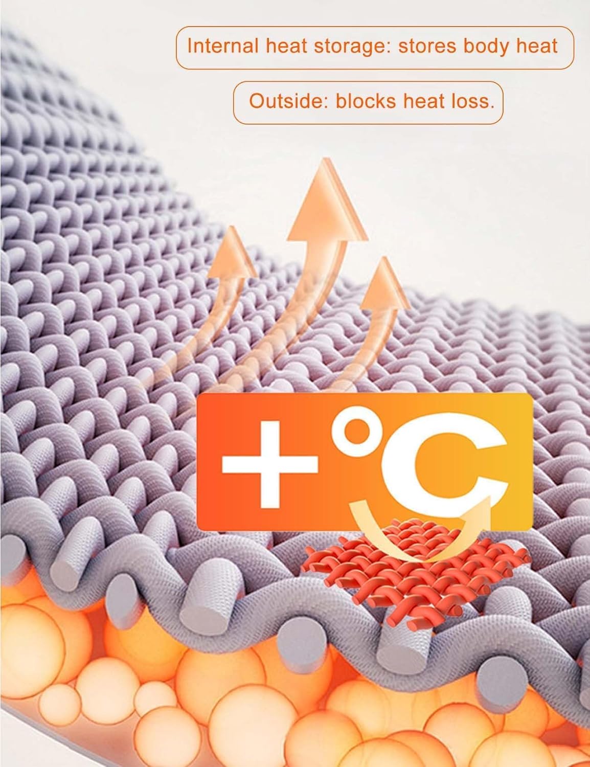 Gihuo Mens Puffer Vest with Hood Zip Up Quilted Hooded Vest - Image 5