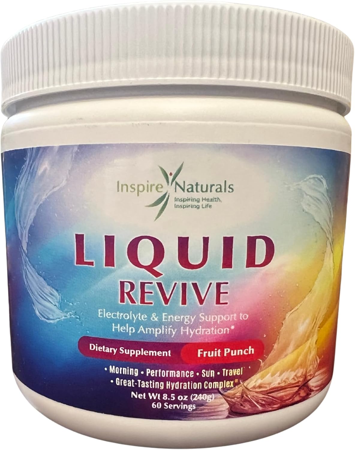 HydroBoost Electrolytes Powder 30 porciones  Polvo de hidratación y refuerzo de energía  Mezcla de bebida de electrolitos sin OMG  Polvo de