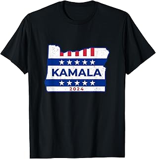 Oregon For Kamala Harris 2024 Presidental Campaign T-Shirt