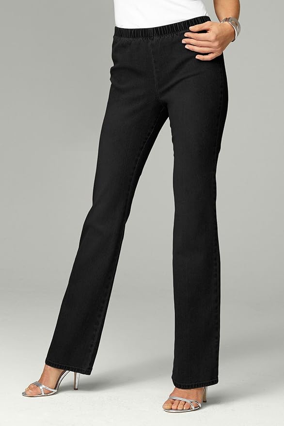 Metrostyle Metro Blues Stretch Bootcut Leggings at Amazon Women’s