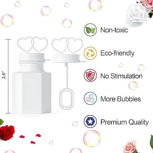 Miniatura 3 de INSCRAFT Paquete de 168 burbujas de boda, recuerdo de fiesta a granel para boda, aniversario, compromiso, novia, celebración, día de San Valentín,