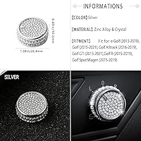 Vista 3 de 1797 Accesorios para VW Volkswagen e-Golf Golf R Alltrack GTI SportWagen para espejo lateral, perilla de control de tapa espejo retrovisor