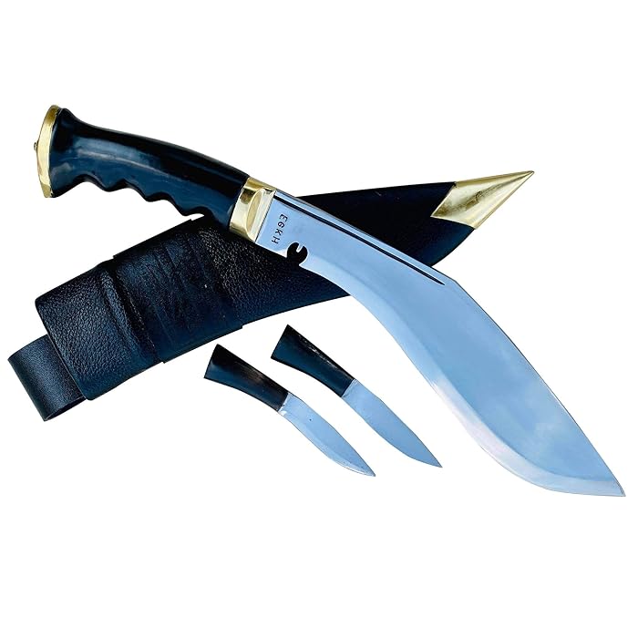 Buy EGKH Genuine Hand Blade Bushcraft Kukri Knife 11" Blade