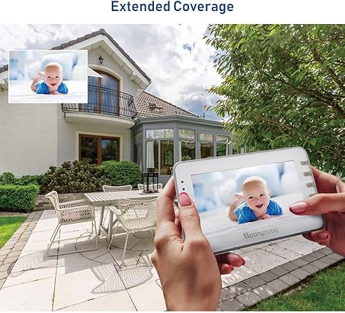 Miniatura 4 de Moonybaby Monitor de repuesto Trust 30, solo para el número SN de la cámara, comienza con 02, 04 o 933