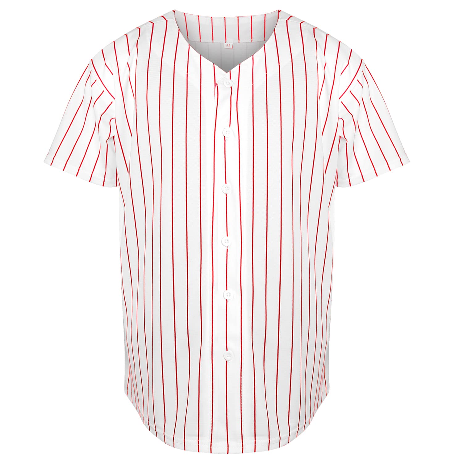 Phoneutrix Blank Plain Hip Hop Hipster Baseball Jersey Button Down Shirts Sports Uniforms Men Women Jersey