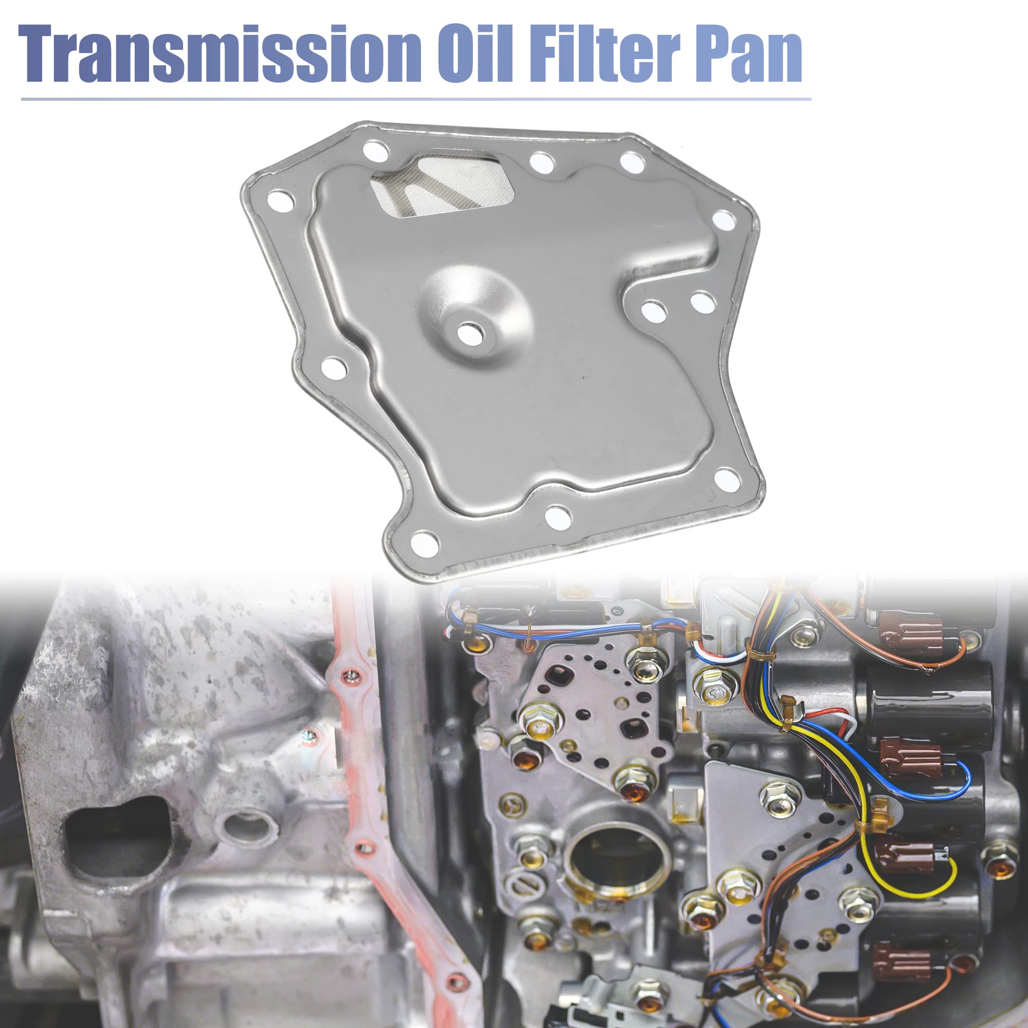 Amazon | uxcell トランスミッションフィルター オイルパン 31728