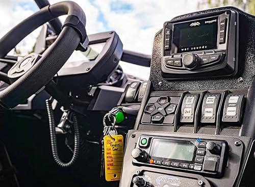 Miniatura 2 de UTV Stereo Soporte de pantalla superior Can-am X3