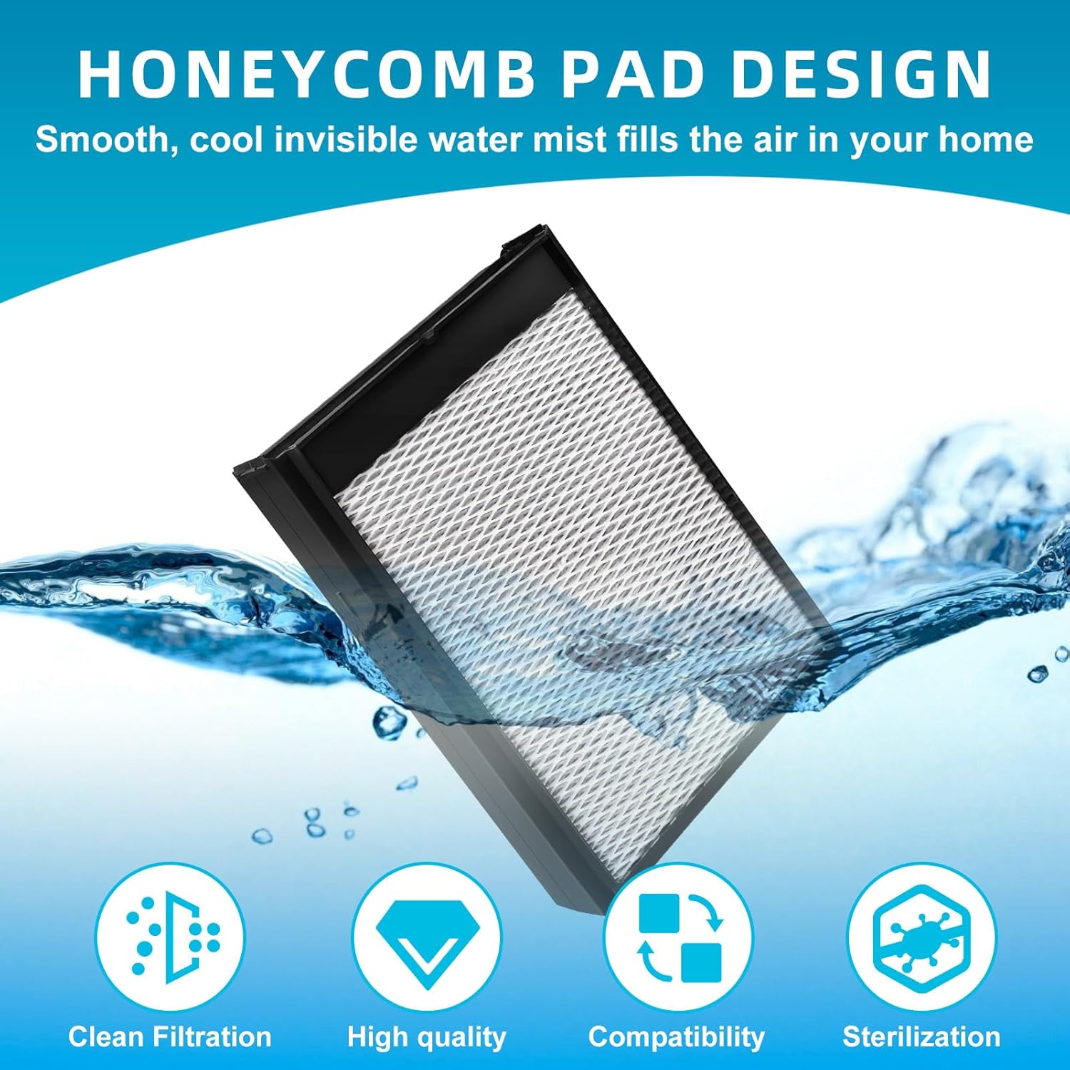 4837 Humidifier Maintenance Kit, No. 35 Water Panel Humidifier Replacement Filter, Fits for April-aire Whole Home Humidifier Models:560, 560A, 568