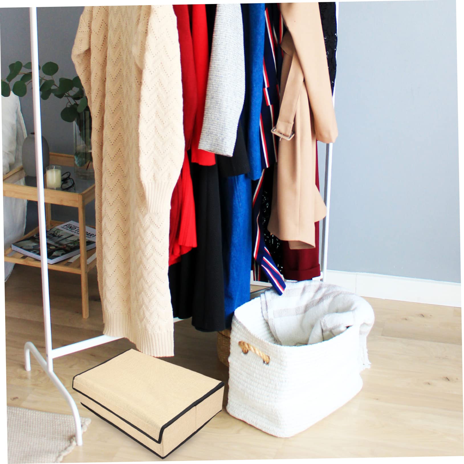 Organizador de Cajones para Ropa Interior con Tapa, 16 Compartimentos