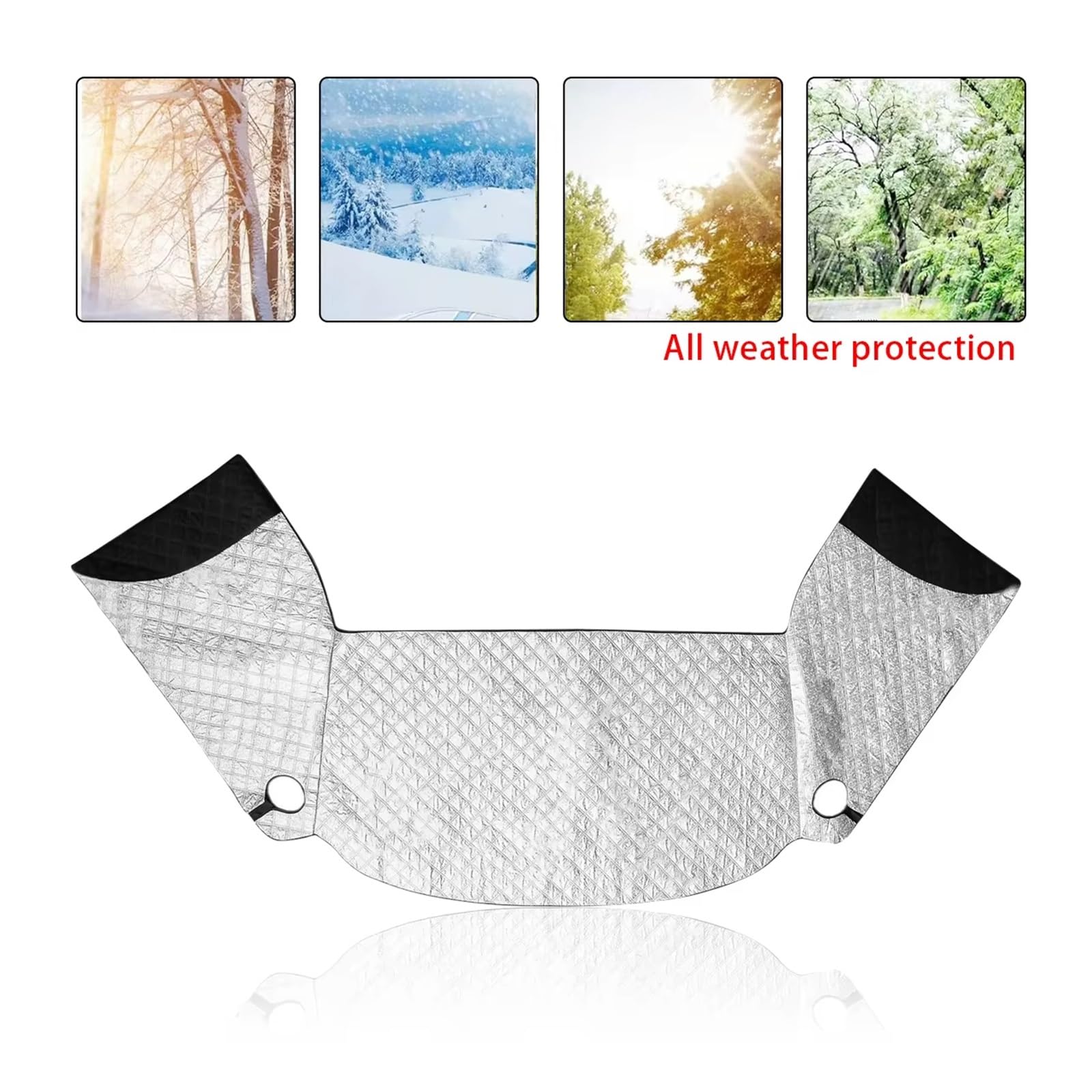 Protector para Parabrisas Coche para VW para T5/T6 Protección UV Parabrisas De Coche Cubierta De Nieve Cubierta De Toldo para Autocaravana Parabrisas Parasol Parasol Coche