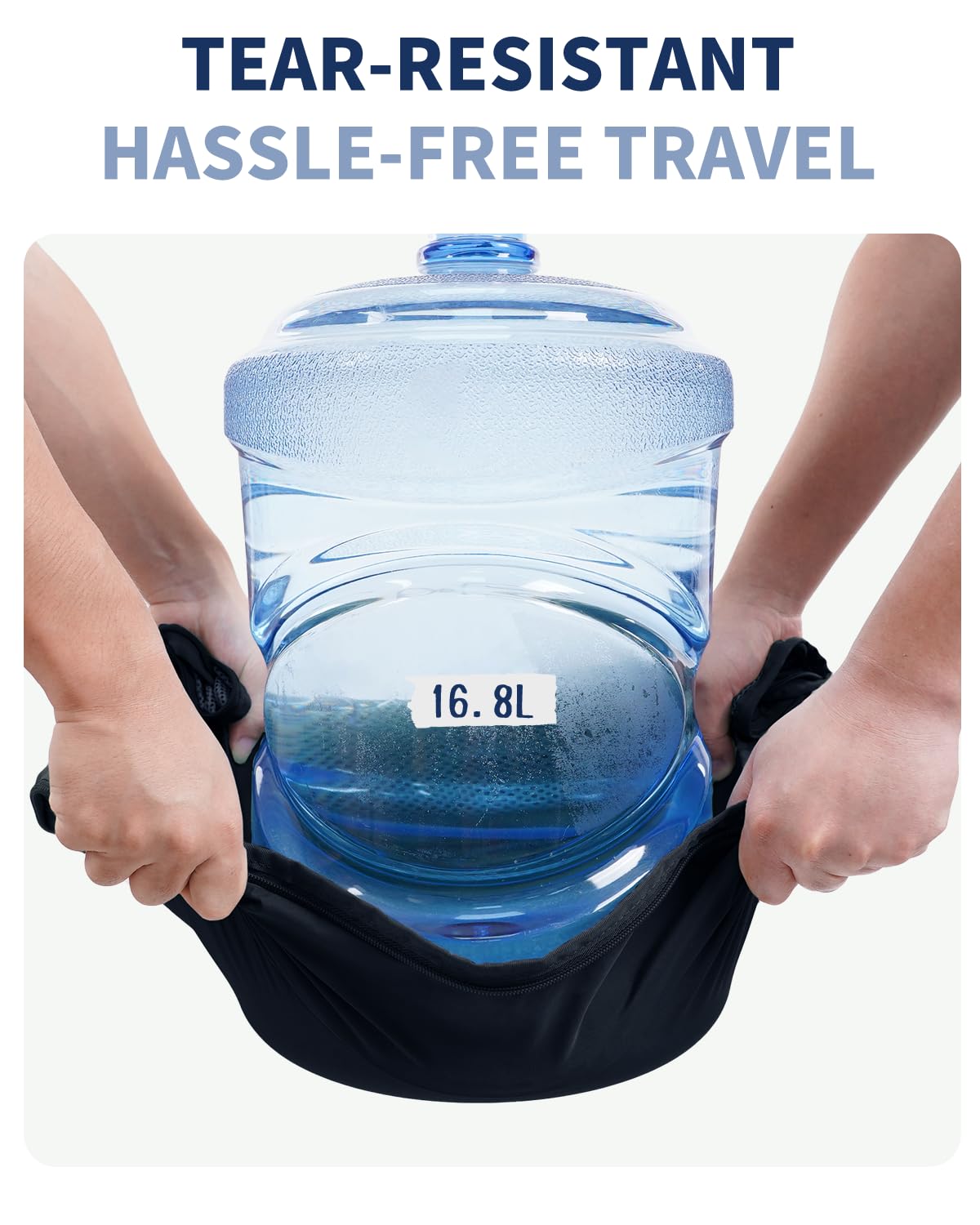 ECOHUB Koffer Organizer Set, 6-teilige Packing Cubes mit ID-Tag, Recycelte Packwürfel für Reisen, Leichte Packtaschen für Koffer, Atmungsaktiver Travel Rucksack Organizer, Patent anhängig (Marineblau)