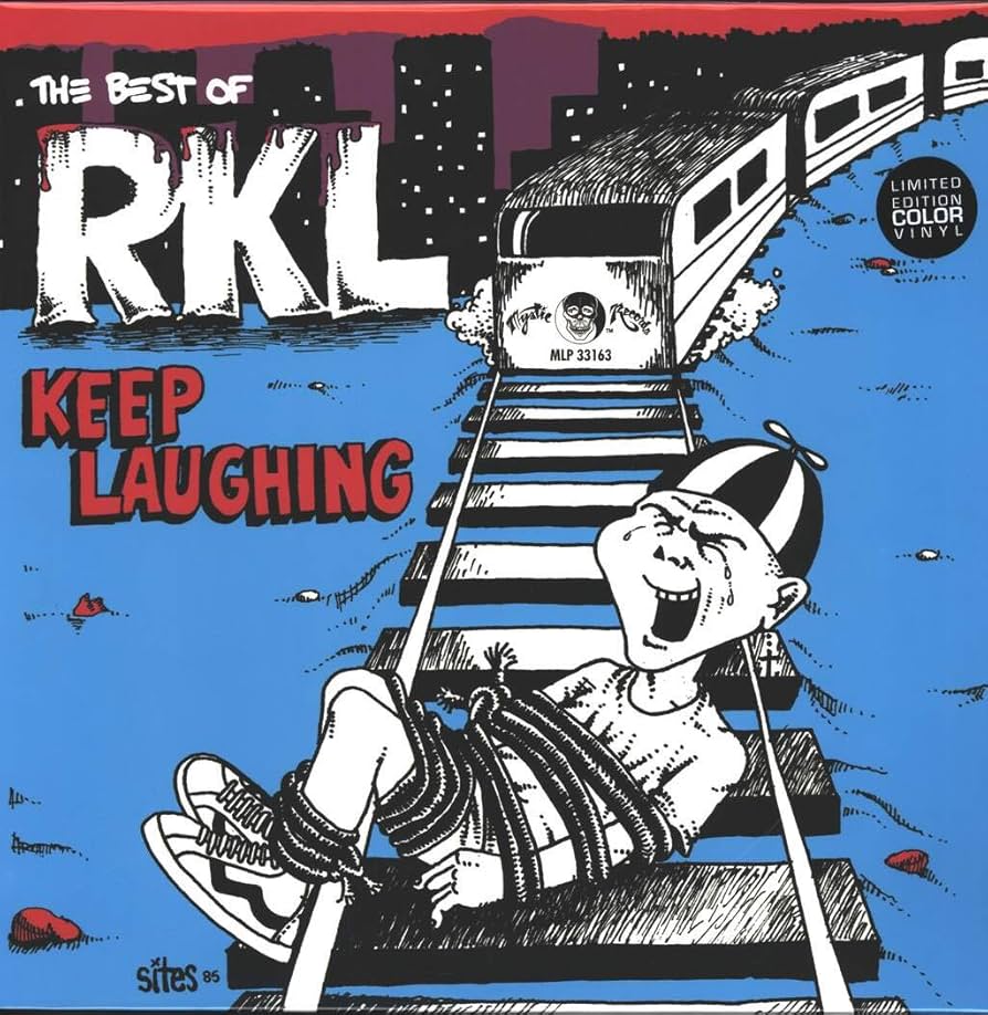 1985年ブルービニール盤 RKL – Keep Laughing LP Keep Laughing: Rich Kids on LSD, Rkl (Rich Kids on Ls, Richard