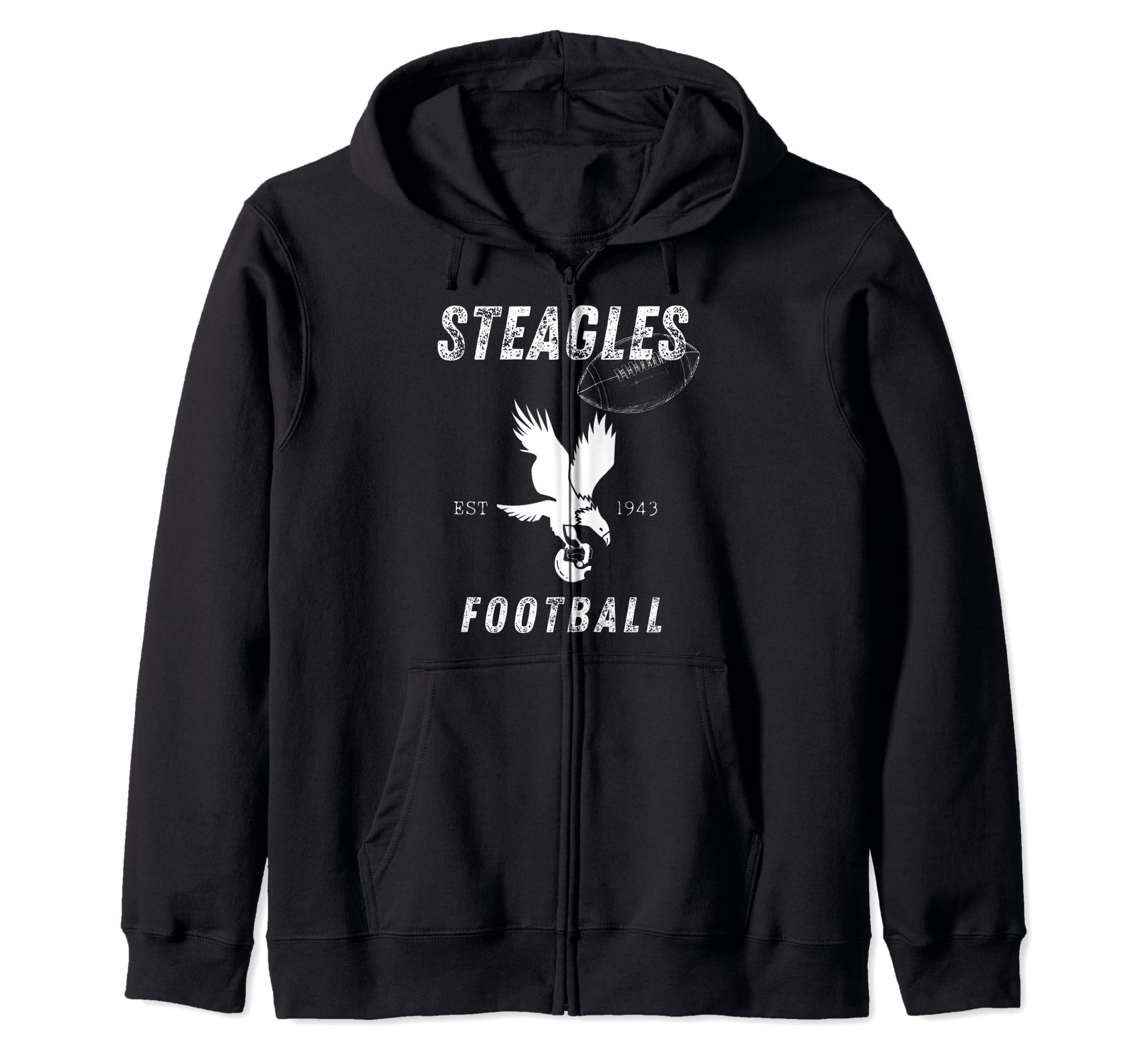 Steagles Football Est 1943 Phil-Phit Combine Team Zip Hoodie