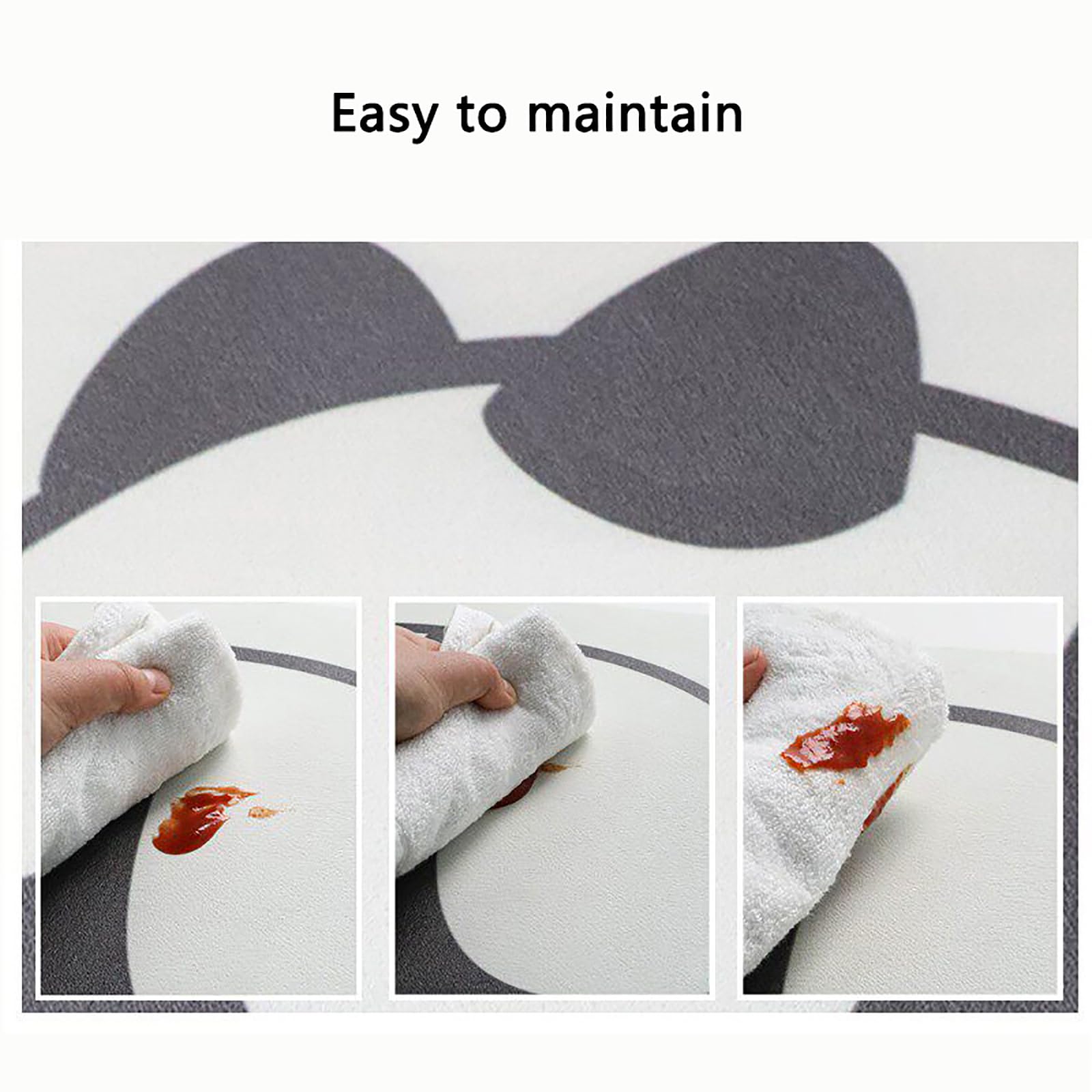 Generico Tappeto Bagno Motivo Marmo Imitazione,Assorbenti per Decorazione Domestica,B,60x90cm(24x35inch) | Antiscivolo, ad asciugatura rapida