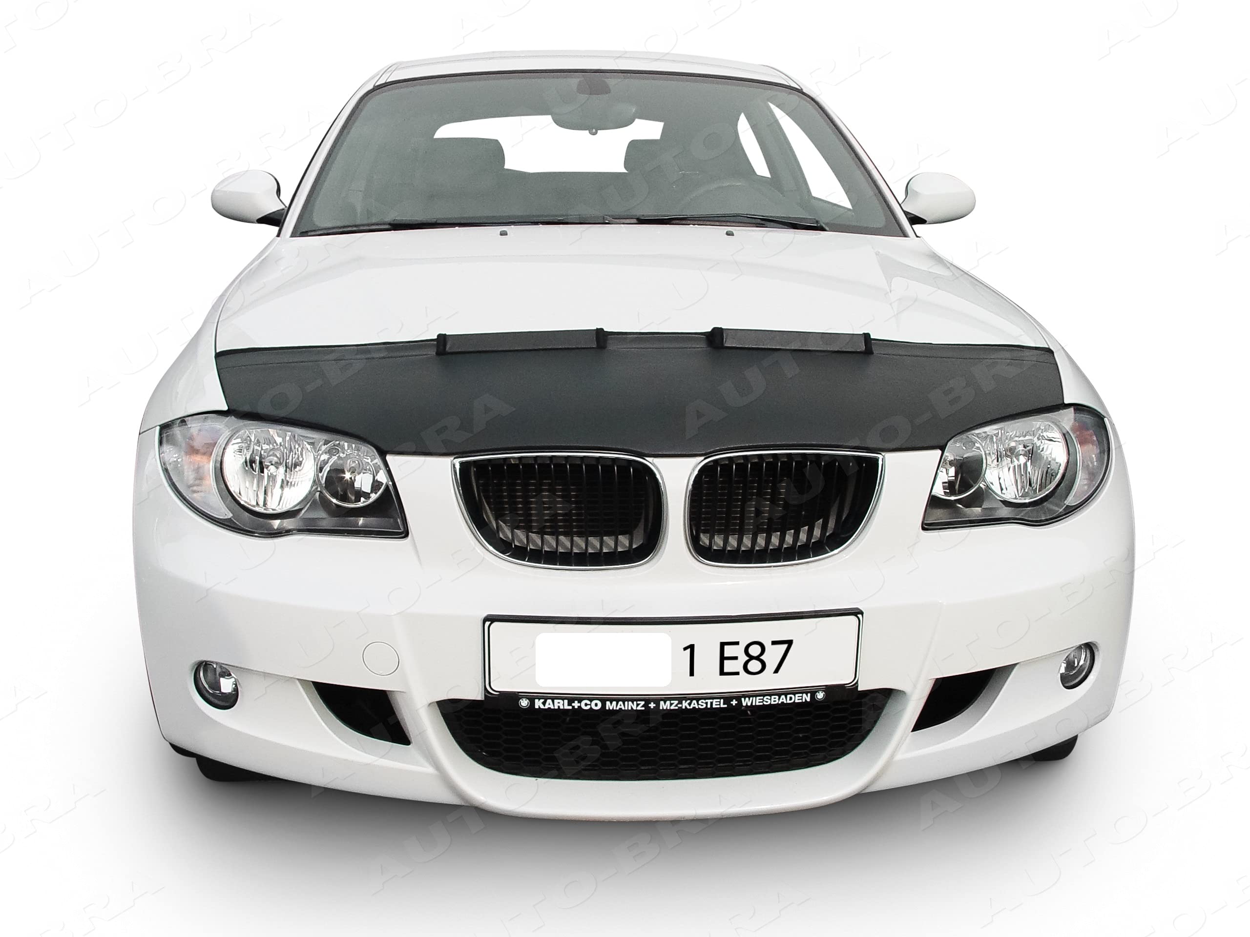 AB-00388 PROTECTOR DEL CAPO compatible con BMW 1 E87 2004-2011 Bonnet Bra TUNING