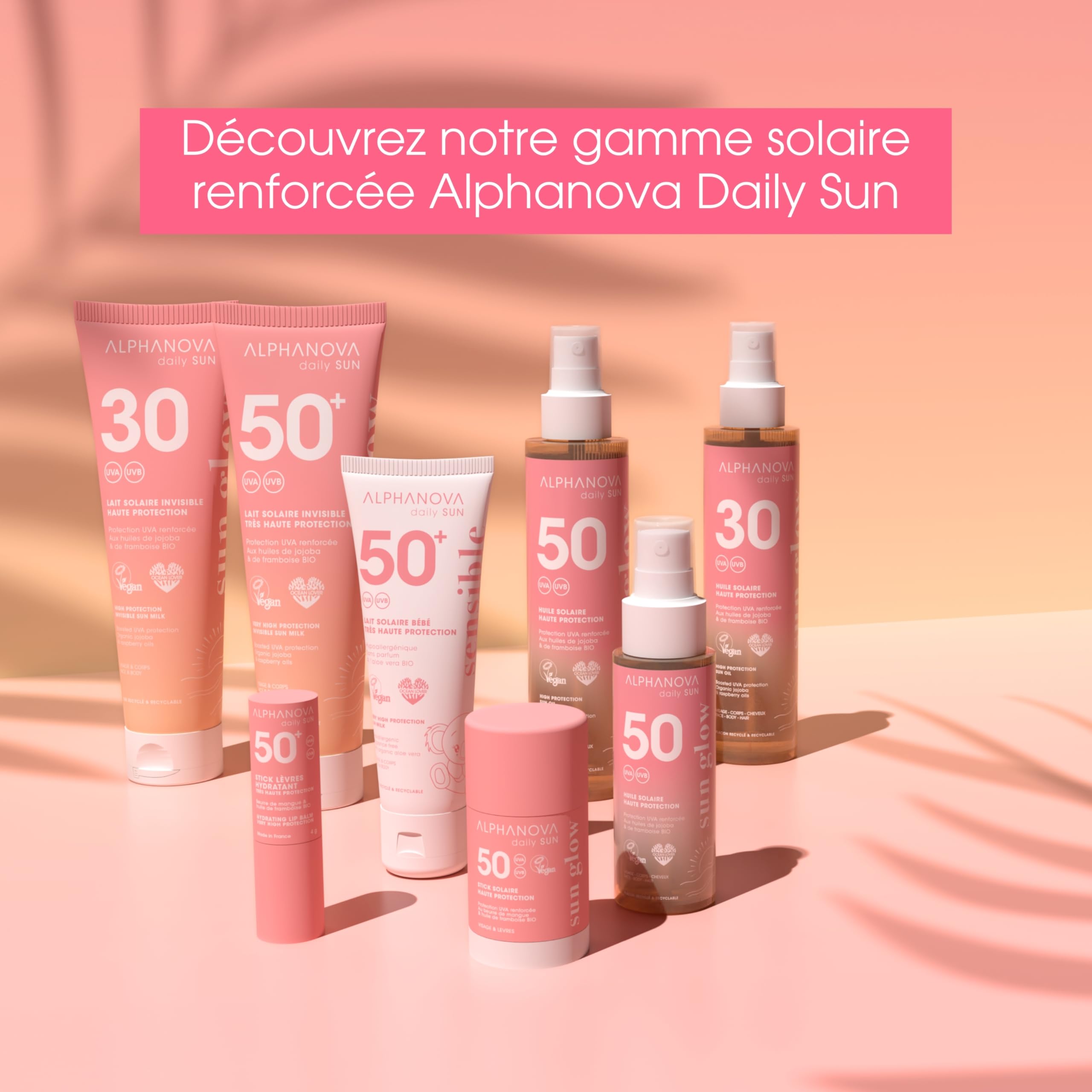 ALPHANOVA SANTE Stick labbra solare idratante protettivo SPF50+ - 4g