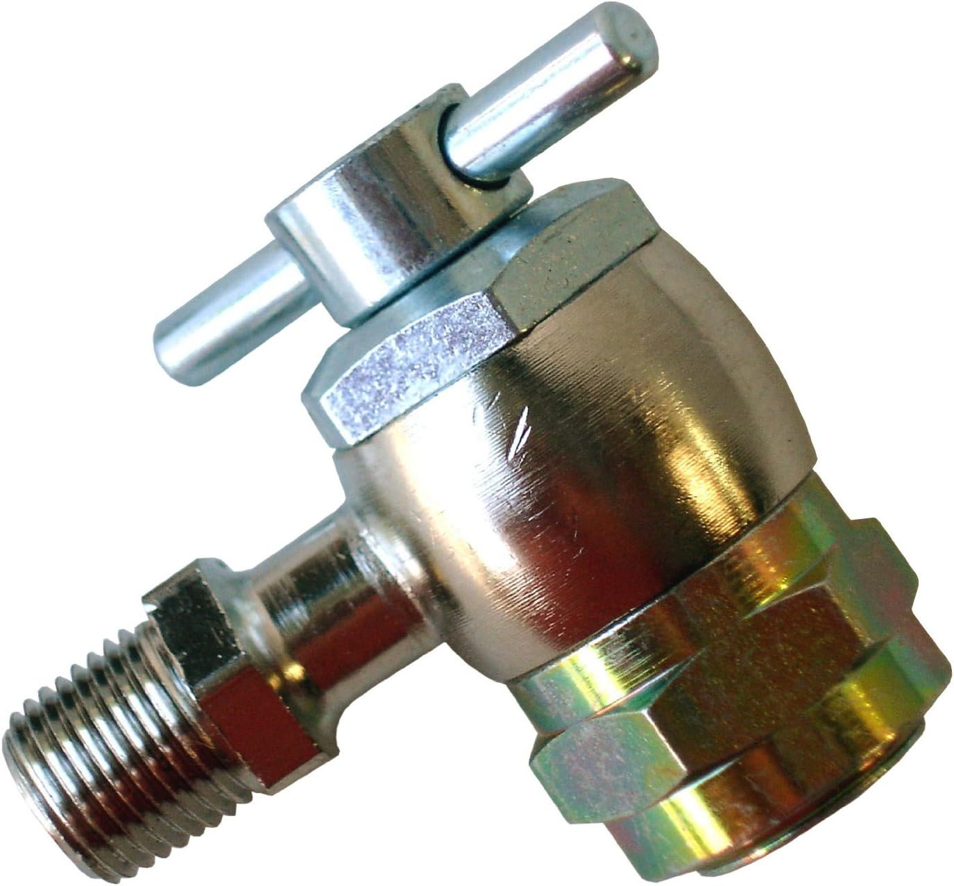 Power Tank CHK-4007 No Air Loss High Pressure Chuck with T-handle and 1/8" MPT Thread