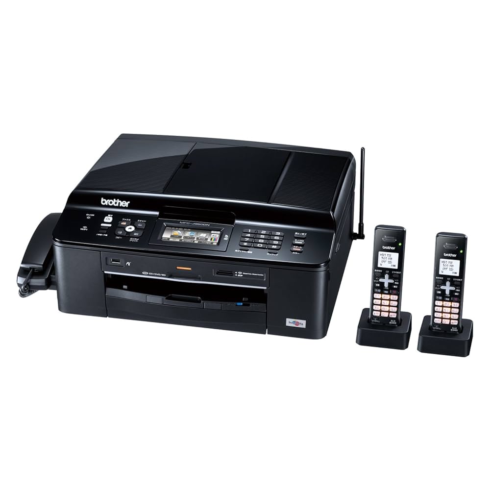 Brother MFC-J960DN-W 複合機・電話2台・未使用インク付 Amazon.co.jp: BROTHER A4インクジェットFAX複合機 PRIVIO