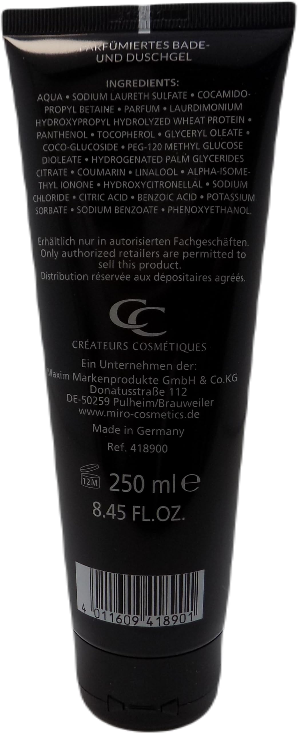 MIRO CABAL POUR HOMME 3 tlg Duft & Pflegeset: Eau de Toilette Spray 75 ml + Deodorant Spray 150 ml 24 h Schutz ohne Aluminium + Perfumed Bath and Shower Gel 250 ml