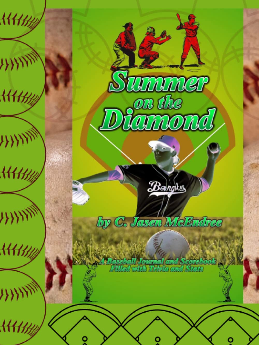 Summer on the Diamond: A Baseball Journal and Scorebook filled with Trivia and Stats.