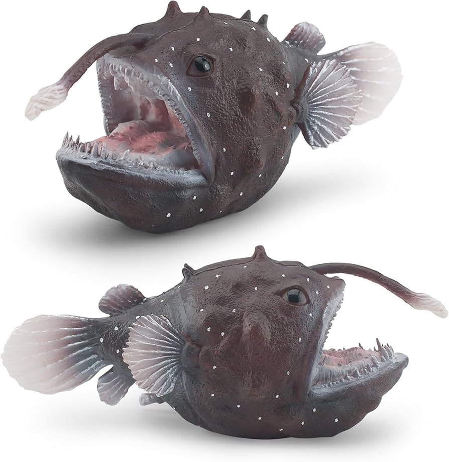 Amazon.co.jp: EUHELOPA アンコウ 鮟鱇 魚 海洋生物 フィギュア 動物