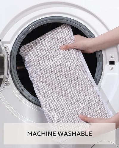 Miniatura 7 de tchdio Tapete de baño con borlas absorbente, antideslizante, ultrasuave, lavable a máquina, para el suelo del baño, 17 x 24 pulgadas